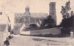CP GRIMBERGHEN L'église  - A Circulé En 1910 - Grimbergen