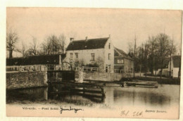 CP GRIMBERGEN  VILVORDE Pont Brûlé   édit.  Décrée Soeurs   Obl. 1903 - Grimbergen