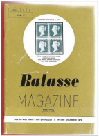 BALASSE MAGAZINE Bimestriel  N°229  -  Décembre  1976 - Französisch (ab 1941)