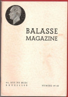 BALASSE MAGAZINE N°59-60  Décembre 1948  :  64 Pages Avec Articles Intéressants - Francesi (dal 1941))