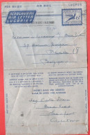 AIR LETTER LUGBRIEF AEROGRAMME Par Avion By Air Mail SUID AFRIKA Afrique Du Sud South Africa 30 XII 1959  DURBAN - Luftpost