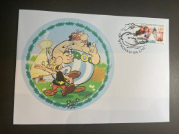 (2 R 2) Asterix - Green Plate ? - With Australian Soil Stamp - Otros & Sin Clasificación