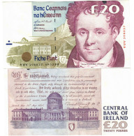 Ireland 20 Pounds 1999 EF/aUNC - Ireland