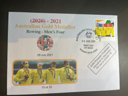 (2 R 4) Japan Tokyo Olympic Games - Australia Gold Medal - Rowing (10 Of 10) Men's Four - Otros & Sin Clasificación