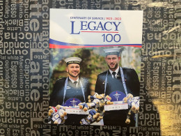 (folder 29-5-2023) Australia Post - 2023 Folder - With 2023 Legacy Centenary Cover (Presentation Pack + Cover) - Presentation Packs