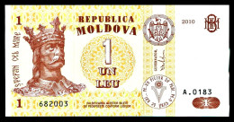 A8 MOLDOVIA    BILLETS DU MONDE   BANKNOTES  1 LEU 1994 - Moldova