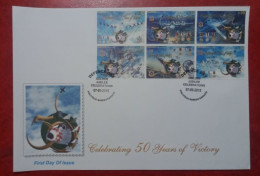 2015 PAKISTAN FDC COVER WITH STAMPS PAKISTAN AIR FORCE CELEBRATING OF 50 YEARS OF VICTORY - Pakistan