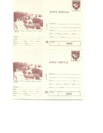 Romania - Postal Stationery Postcard 1983(96) - The Entire Image On The Postcard Is Shifted To The Left By 2mm - Abarten Und Kuriositäten