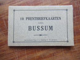 Niederlande AK Leporello Bussum  Mit 10 Postkarten / Verschiedene Motive / Ungebraucht! Ca. 1920er Jahre ?! - Bussum