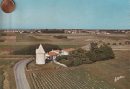 17 - Carte Postale Semi Moderne De  L'ILE    Vue D'OLERON    Le Moulin De La Brée   Vue Aérienne - Ile D'Oléron