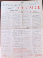 La Calce - Periodico Mensile Edile, Agricolo, Industriale - Anno XVI N. 1 - Primeras Ediciones