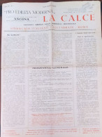 La Calce - Periodico Mensile Edile, Agricolo, Industriale - Anno XVI N. 1 - Prime Edizioni