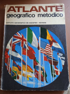 Atlante Geografico Metodico - Ed. Istituto Geografico DeAgostini Novara - Otros & Sin Clasificación