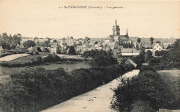 St Thégonnec * Route Et Vue Générale Sur Le Village - Saint-Thégonnec