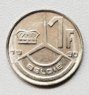 Belgique - 1 Franc 1990 - 1 Frank