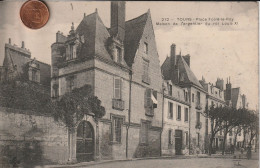 37 - Carte Postale Ancienne De  TOURS  Place Foire Le Roy - Tours