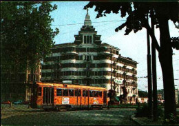 47497) CARTOLINA DI TORINO VISTA DAL TRAM-MOTRICE 3112-E PALAZZO RIVELLA-NUOVA - Transport