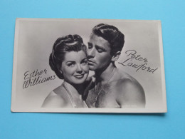 Esther WILLIAMS & Peter LAWFORD ( See / Voir Scans ) Edit. 3528 / MGM ! - Photos