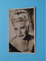 GINGER ROGERS ( See / Voir Scans ) Edit.Fotoprim / De Beukelaer - A 41 / WB ! - Foto