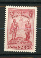 NORVEGE : POUR LES AVIATEURS NORVEGIENS - Yvert N° 284 ** - Unused Stamps