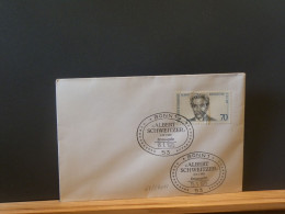 65/540M FDC  ALLEMAGNE - Albert Schweitzer