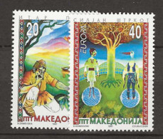 1997 MNH Macedonia Mi 102-03 Postfris** - 1997