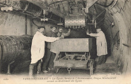 Paris * Souterrain * Les égouts * Service De L'assainissement * Drague Ménilmontant Servant Désablement Des égouts - Andere Monumenten, Gebouwen