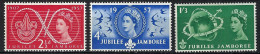 GRANDE BRETAGNE Ca.1957:  Les  ZNr. 293-295 Neufs** - Unused Stamps