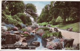 Britain United Kingdom - The Rockery, Valley Gardens, Harrogate - 1951 VALENTINES CARBO COLOUR - Harrogate