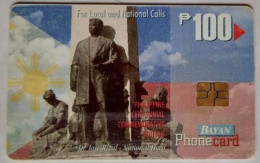 Philippines Bayantel P100 " Dr. Jose Rizal - National Hero  ( Exp. 1/31/2000 ) " - Philippinen