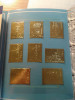 China Mei Lan Fang 8 Values Of Gold Stamp In An Original Pack- Unusual - Ongebruikt