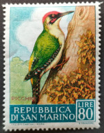 SAINT MARIN  / YT 487 / FAUNE - OISEAU - PIVERT / NEUF ** / MNH - Specht- & Bartvögel