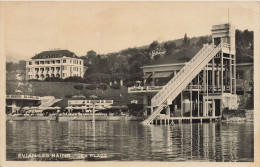 évian Les Bains * Vue Sur Le Plage * Le Toboggan - Evian-les-Bains