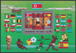 F-EX40814 KOREA MNH 1982 SOCCER FOOTBALL WORLD CHAMPIONSHIP SPAIN.  - 1982 – Espagne