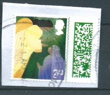 GROSSBRITANNIEN GRANDE BRETAGNE GB 2022 CHRISTMAS S/A: THE ANNUNCIATION 2ND USED ON PAPER SG 4732 MI 5068 YT 5459 - Oblitérés