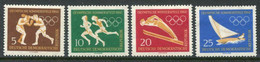 DDR / E. GERMANY 1960 Olympic Games MNH / **.  Michel  746-49 - Nuovi