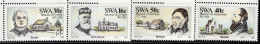 TT0574 South West Africa 1983 Celebrity And Architecture 4V MNH - Neufs