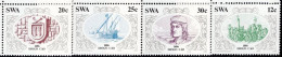 TT0575 South West Africa 1986 Historical Navigator 4V MNH - Nuovi