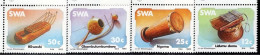 TT0576 Southwest Africa 1985 Ethnic Instruments 4V MNH - Nuevos