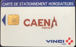 Stationnement - CAEN - Caen Mairie - 15 E. - Vinci Park - Puce - Cartes De Salon Et Démonstration