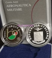 5 Euro Gedenkmünze 2023 Italien / Italy / Italia - Air Force - Silber In Farbe - Italia