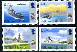 Falkland Islands 2007 Maritime Heritage IV, HMS Plymouth Set Of 4, MNH, SG 1072/5 - Falkland Islands
