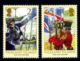 Falkland Islands 2008 175th Anniversary Of Port Louis Set Of 2, MNH, SG 1109/10 - Falkland Islands