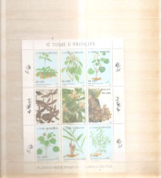 Plantes Médicinales ( 1264DE / DN  XXX -MNH - De Saint-Thomas Et Prince ) - Medicinal Plants