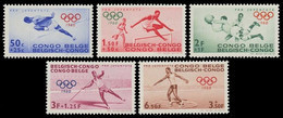 367/371** - Jeux Olympique De Rome / Olympische Spelen Van Rome / Olympische Spiele In Rom / Rome Olympic Games - CONGO - Unused Stamps