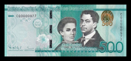 República Dominicana 500 Pesos Dominicanos 2015 Pick 192b Low Serial 977 Sc Unc - Repubblica Dominicana