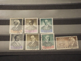 SAN MARINO - 1959 PRE OLIMPIADI/ILLUSTRI 7 VALORI - TIMBRATI/USED - Used Stamps