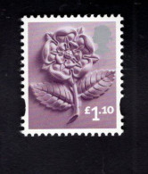 1786325206 2011 SCOTT 25  GIBBONS EN41 (XX) POSTFRIS MINT NEVER HINGED   - TUDOR ROSE - England