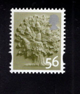 1786329337 2009 SCOTT 19  GIBBONS EN14(XX) POSTFRIS MINT NEVER HINGED   - OAK TREE - Angleterre