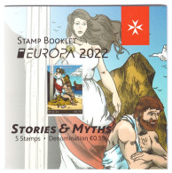 Malta / Malte 2022 MH/booklet EUROPA ** - 2022